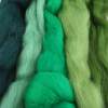 Merino mixed pack  green - 250g