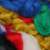 Dyed Fibre top - bin end 100g 
